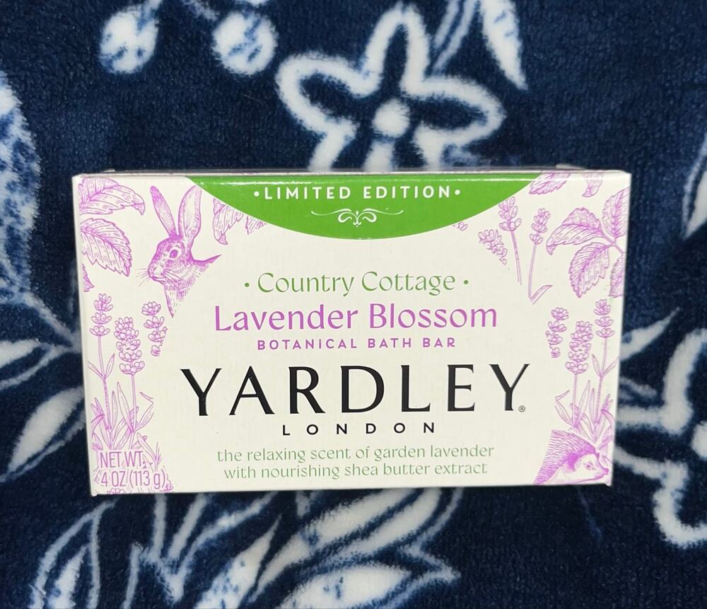 NIB! Yardley London "Pretty & Pink” Party Punch Nourishing Bath Bar 4.0 Oz